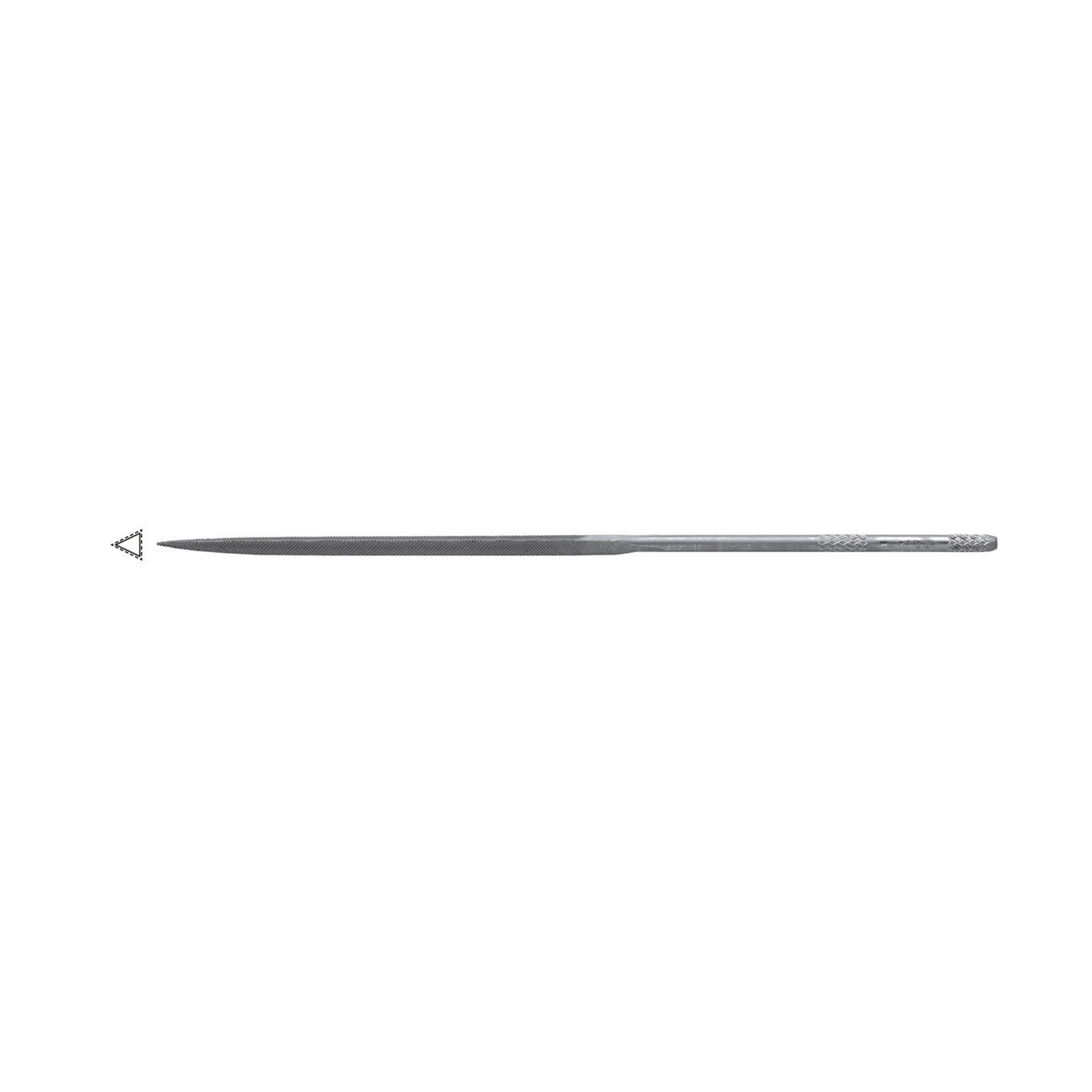 Needle File, Triangular, Cut 5 - 1 piece