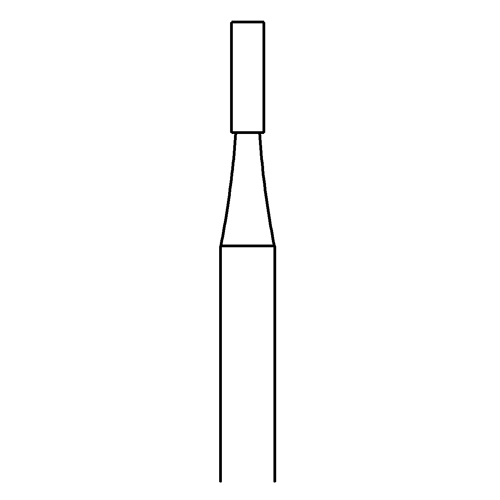 Zylinderfräser, Fig. 21, ø 1,4 mm - 1 Stück