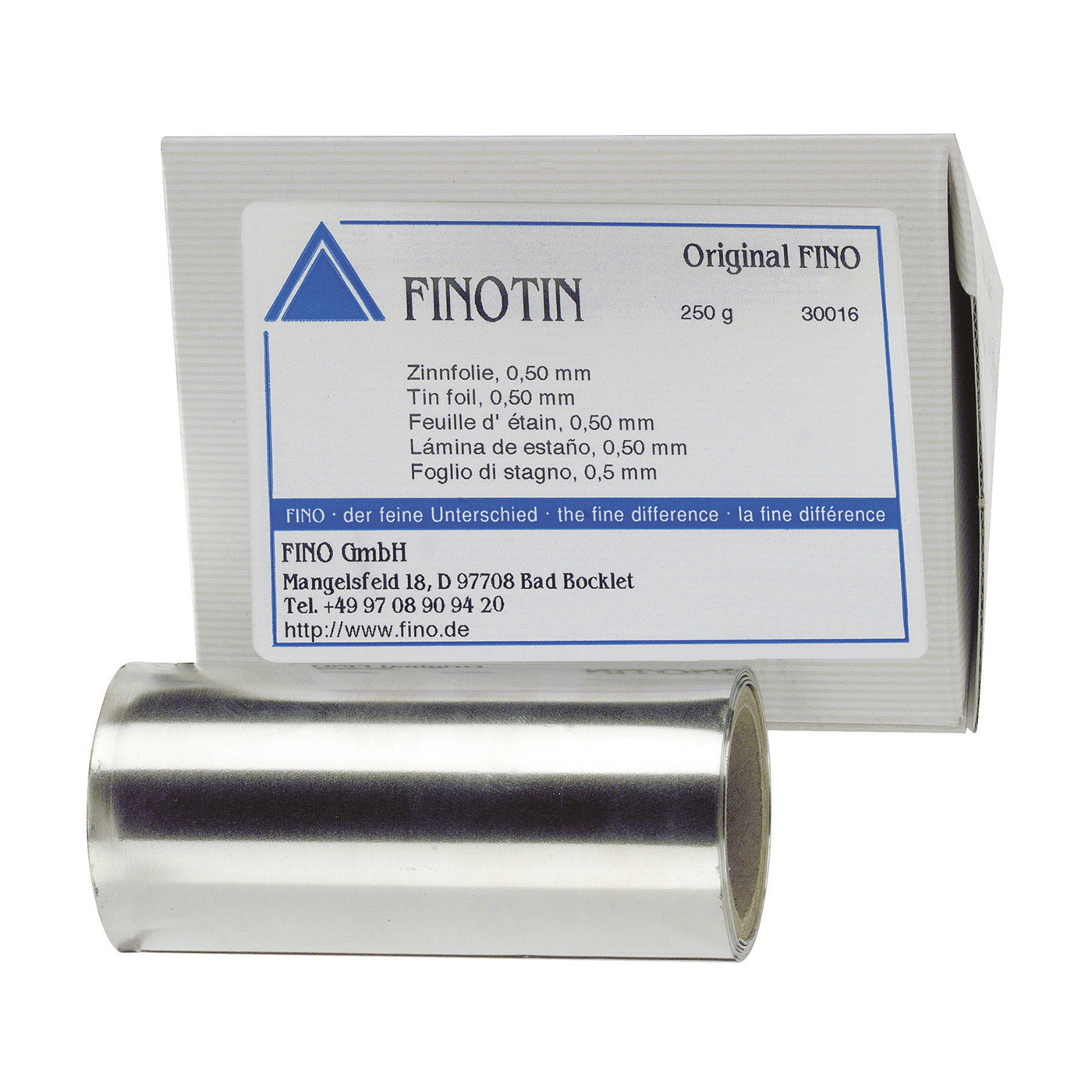 FINOTIN Zinnfolie, 0,50 mm - 250 g