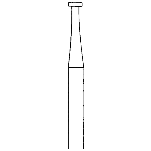 Flachfräser, Fig. 3, ø 2,1 mm - 1 Stück