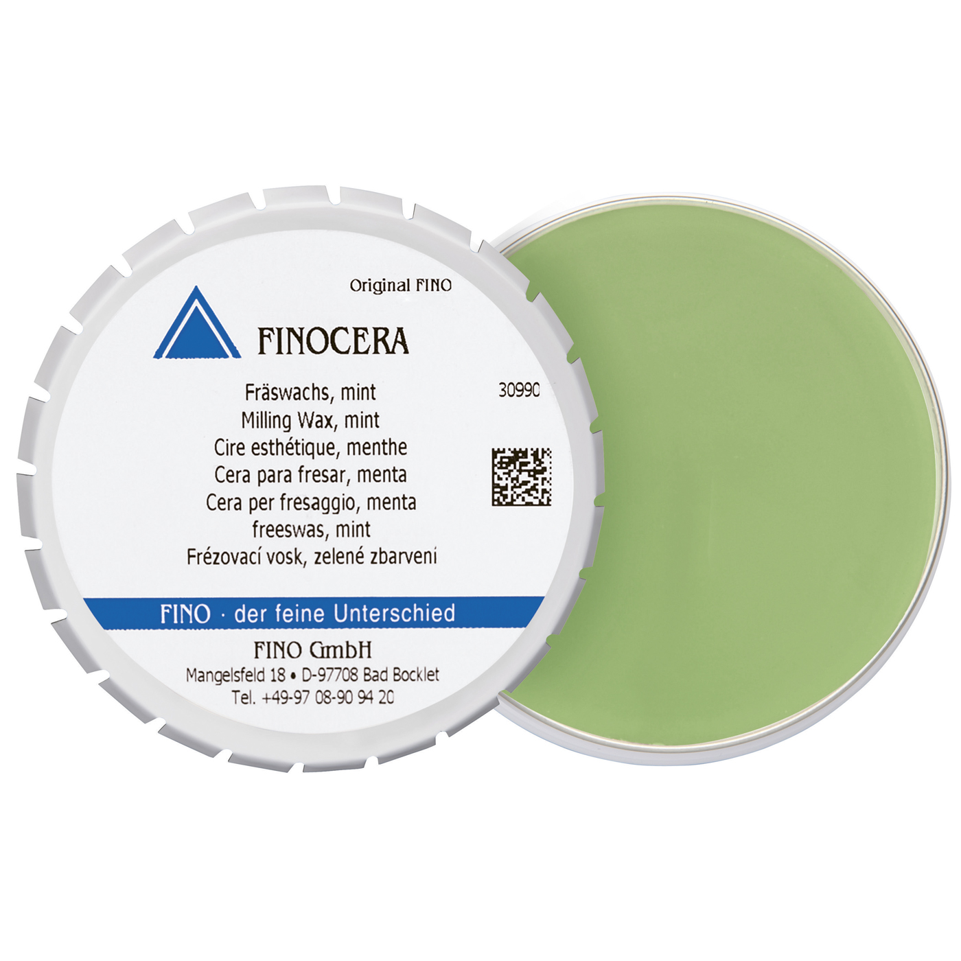 FINOCERA Milling Wax, Mint - 70 g