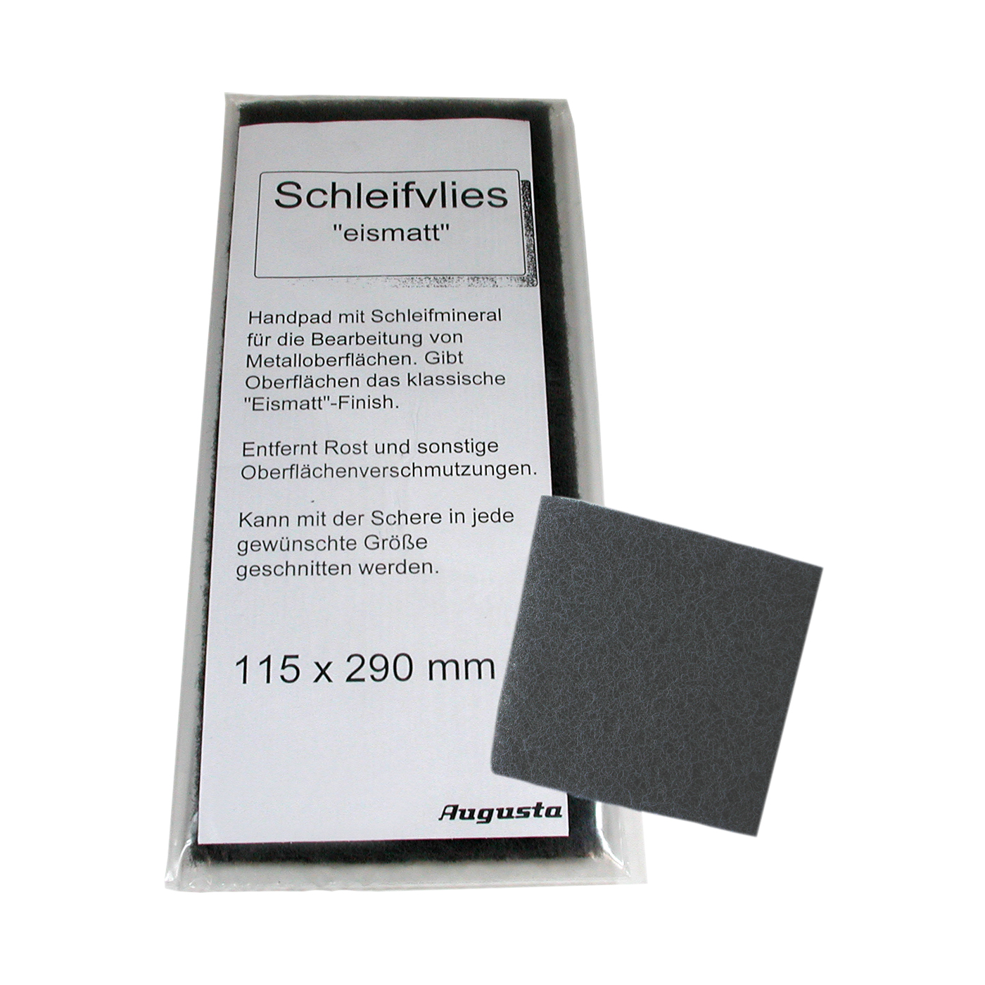 Schleifvlies, Handpad, fein, 115 x 290 mm - 1 Stück