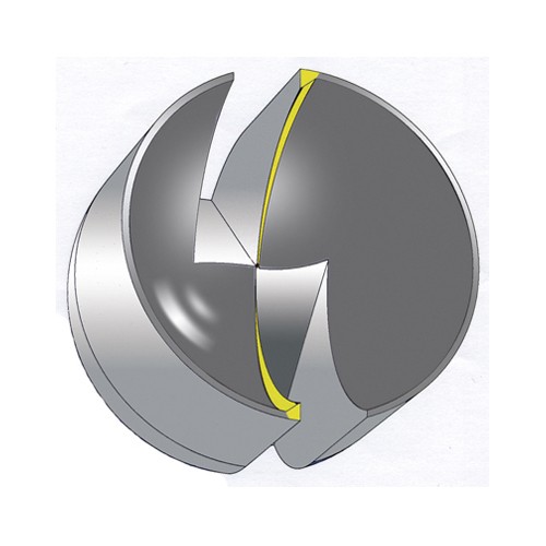 Busch WS-Twincut-Hohlbohrer, Fig. 411T, ø 1,7 mm - 1 Stück