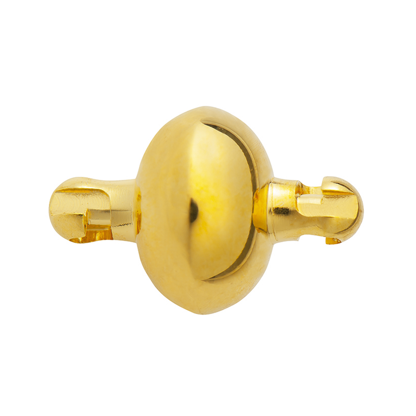 Adapter Key, Stainless Steel Gold-Plated, ø 8 x 12 mm - 1 piece