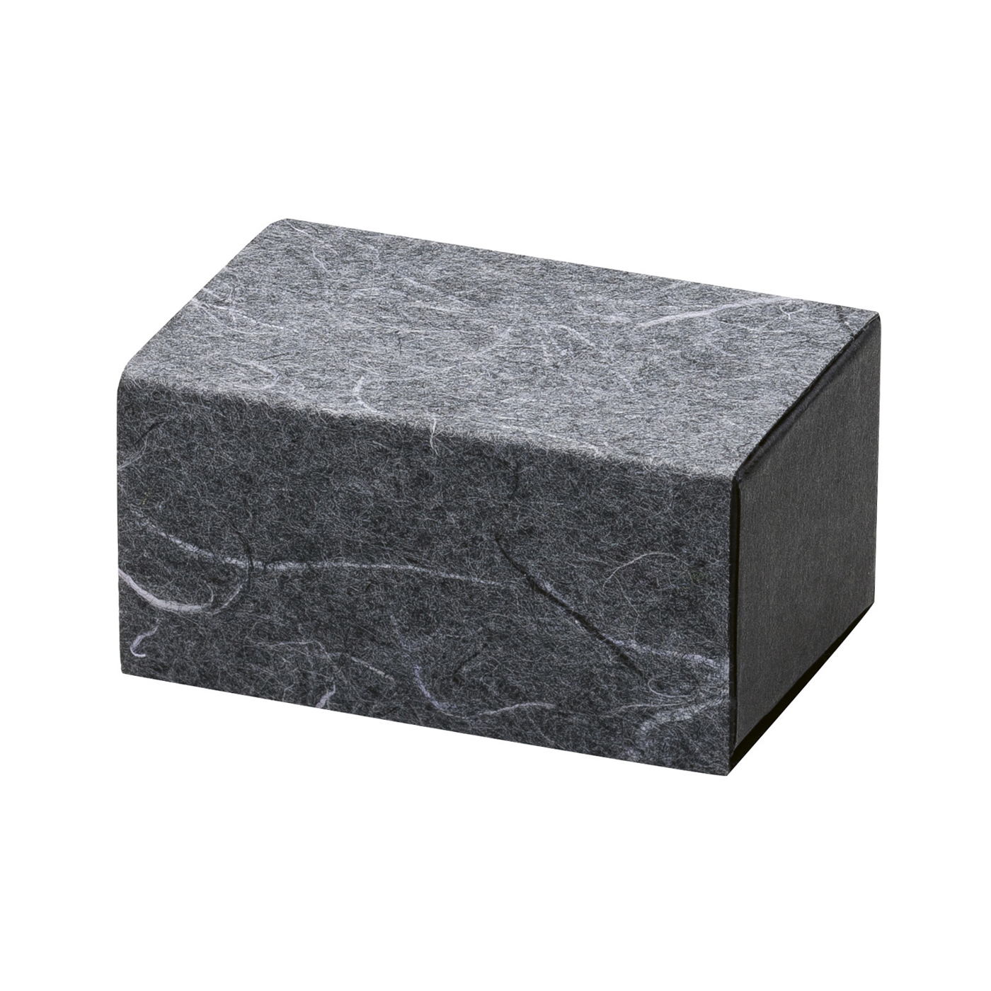 Jewellery Packaging "Quadrabox", Anthracite, 65 x 45 x 33 mm - 1 piece