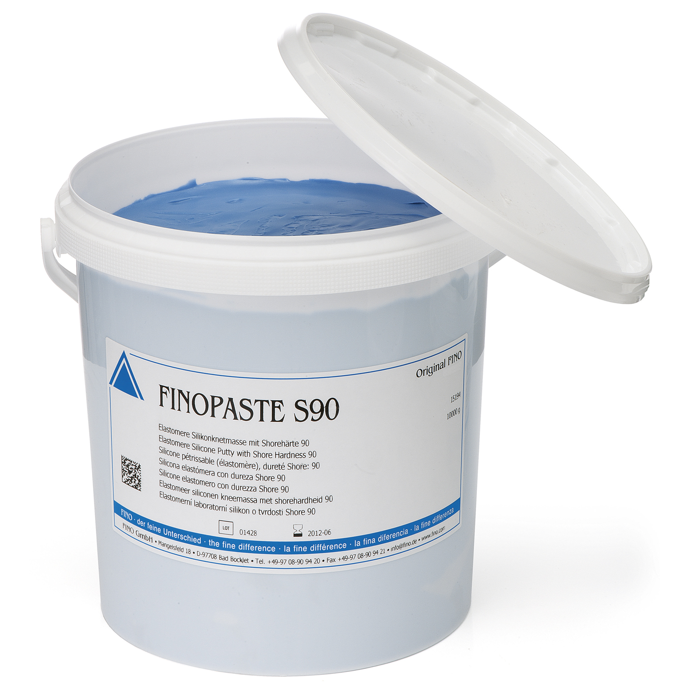 FINOPASTE S90 Silikonknetmasse - 10000 g