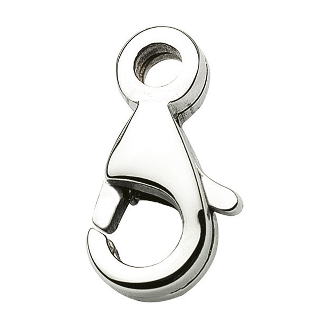 Lobster Clasp, Stainless Steel, 9 mm - 1 piece