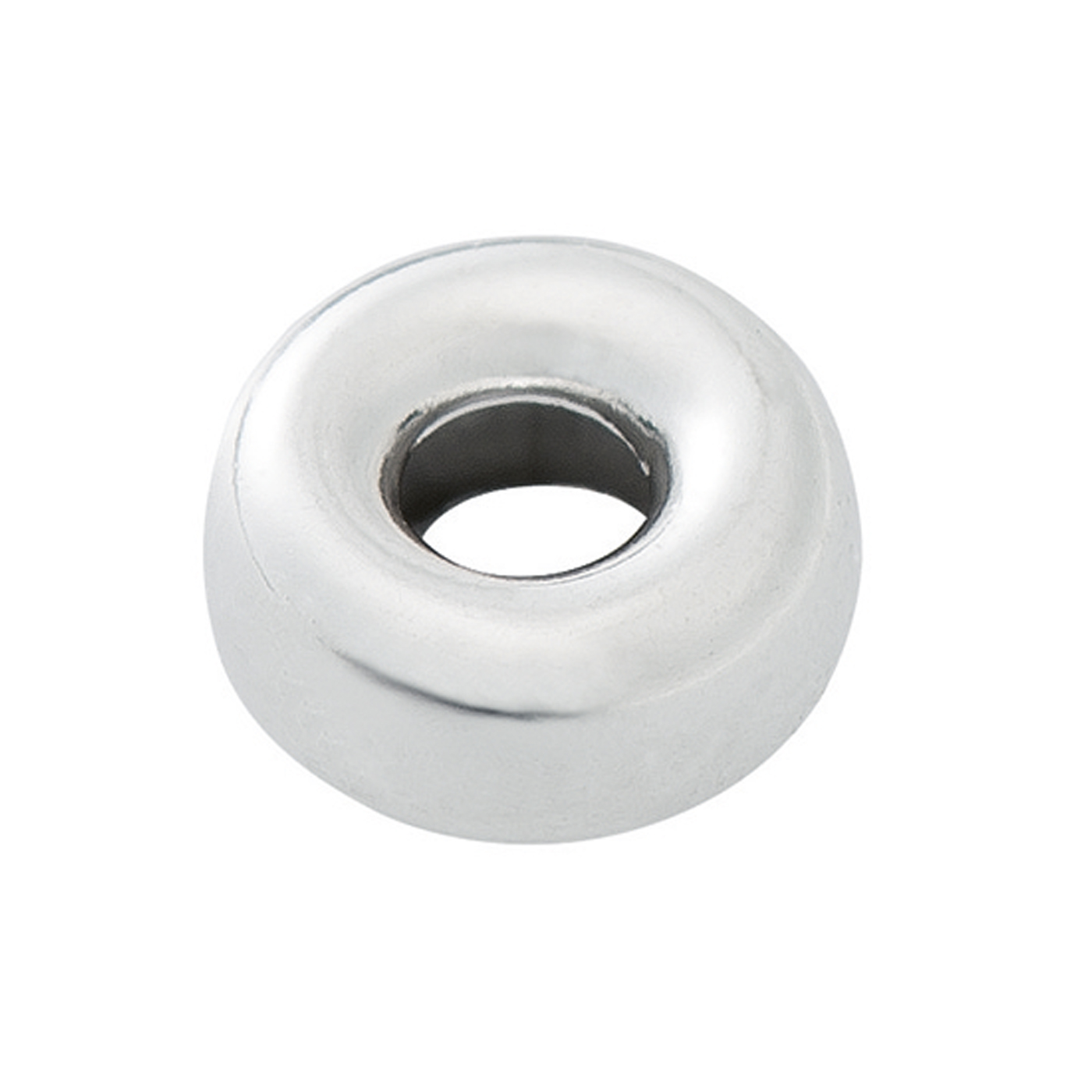 Hollow Ring, 925Ag Polished, ø 3 x 1.4 mm - 1 piece