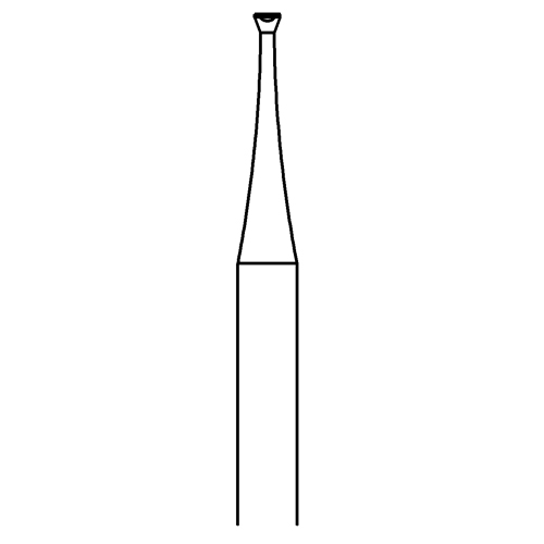 Hohlbohrer, Fig. 411C, ø 1,0 mm - 1 Stück