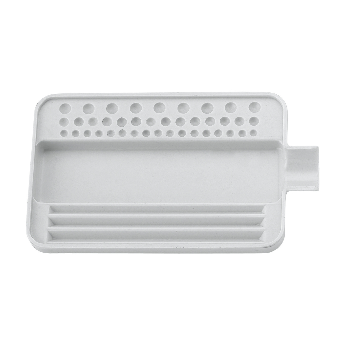 Stone Sorting Pan, White - 1 piece