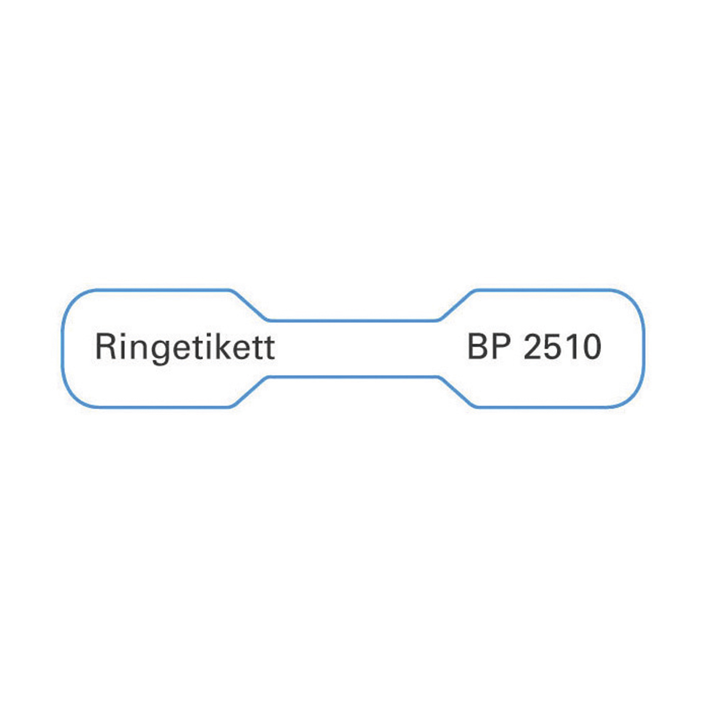 Adhesive Label, White, 10 x 49 mm - 600 pieces