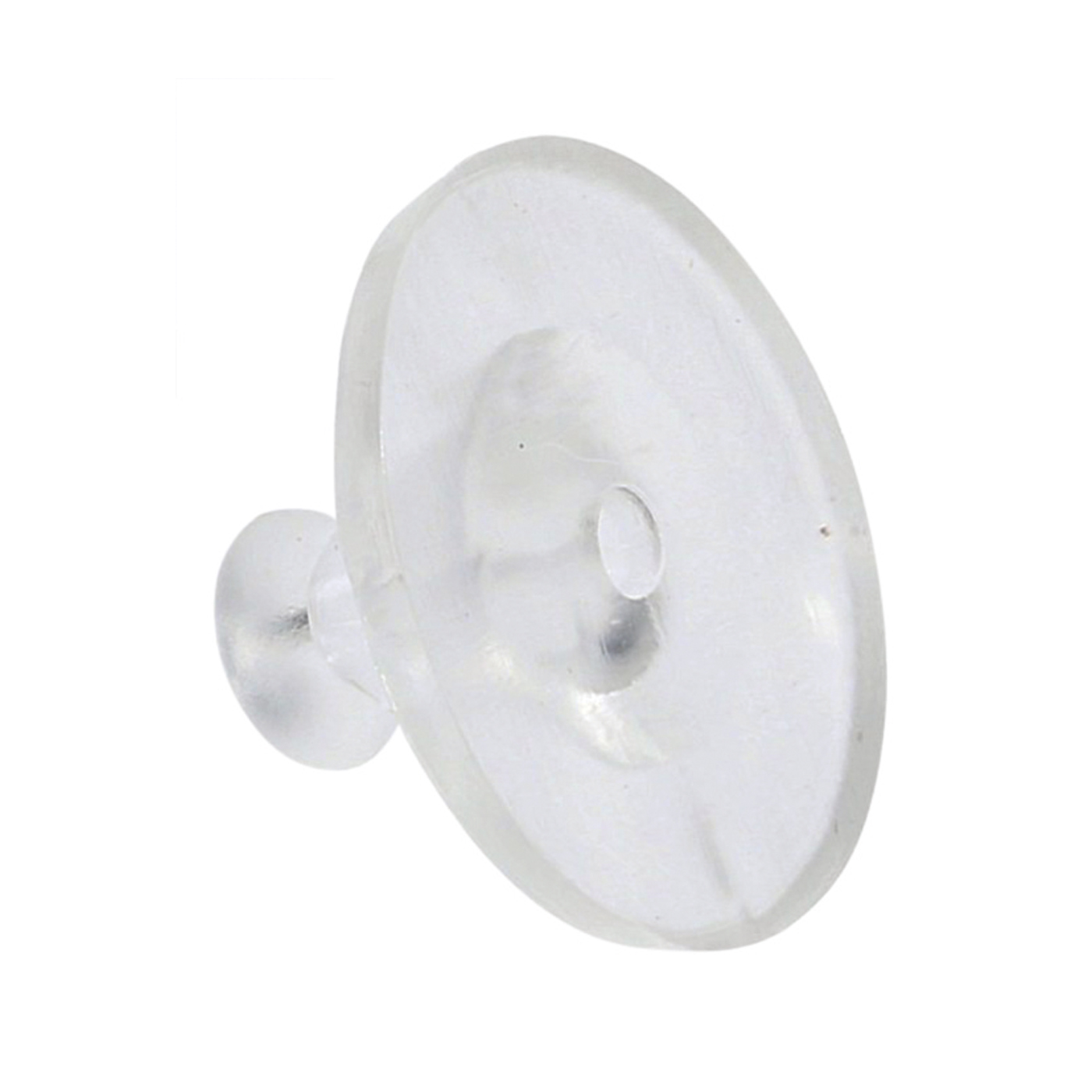 Ohr-Disc, Silikon, transparent, ø 11 mm - 1 Stück