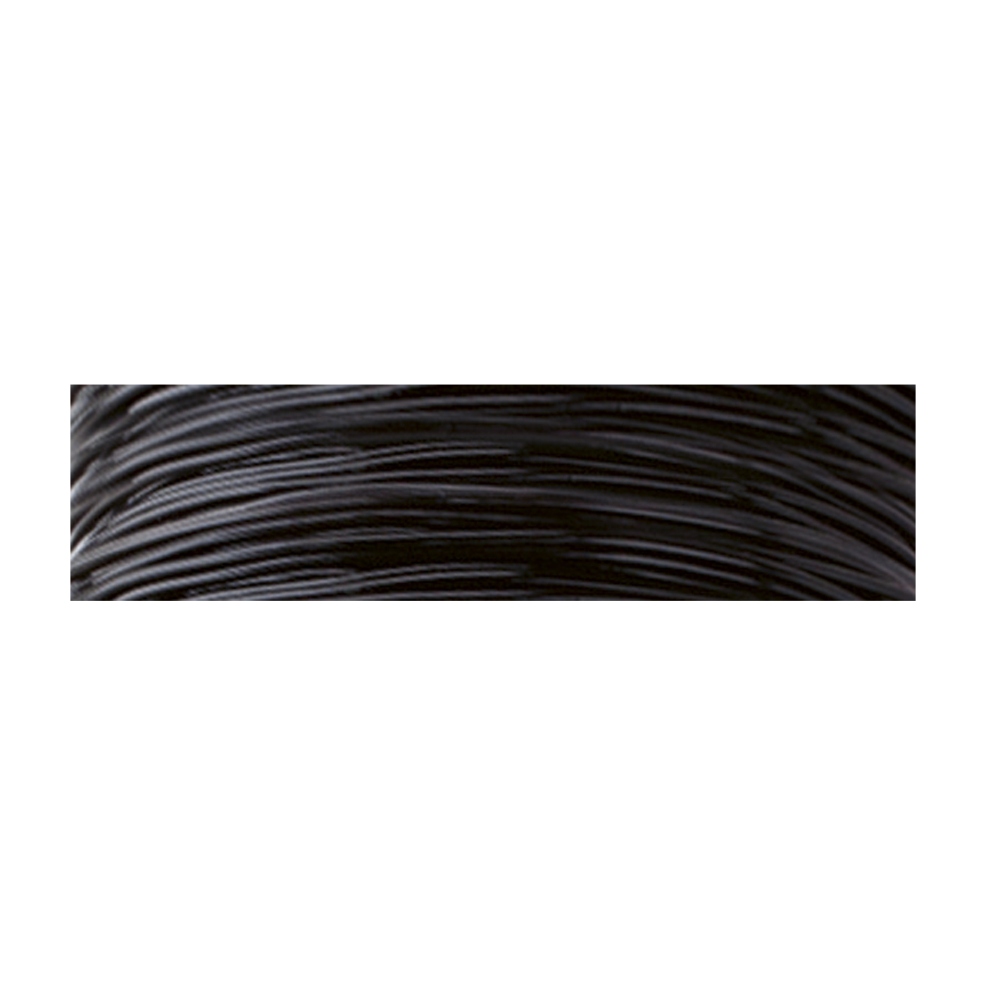 Griffin Jewelry Elastic Cord Bindfaden, schwarz, ø 1,0 mm - 25 m