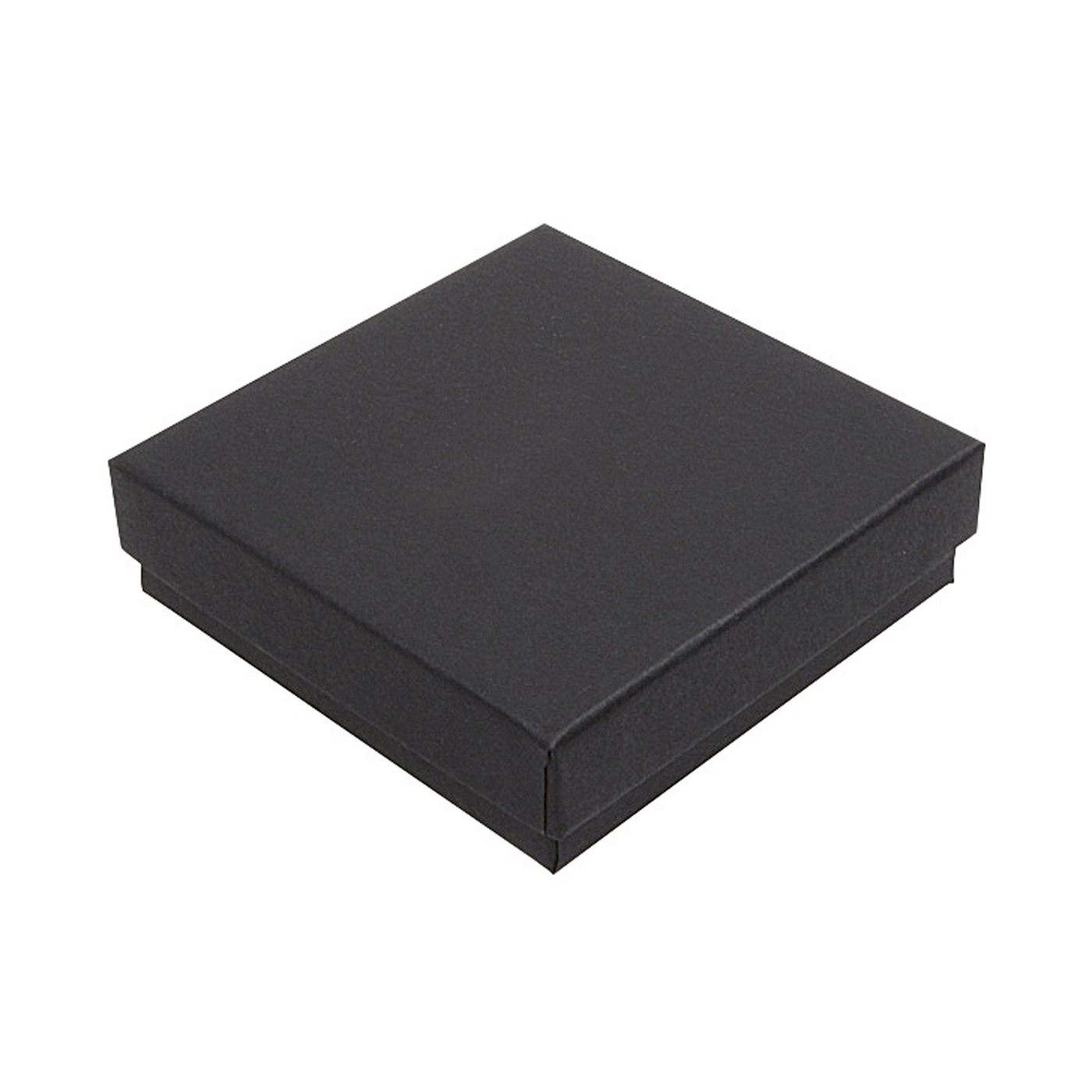 Jewellery Packaging "Eco", Black, 86 x 86 x 26 mm - 1 piece