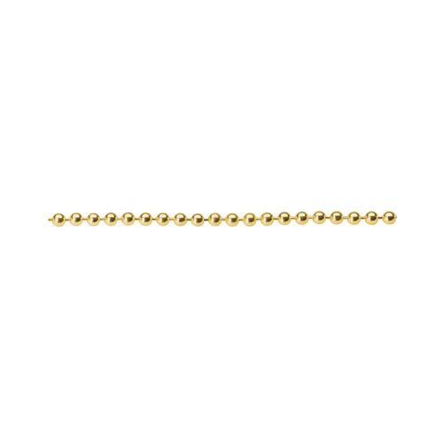 Ball Chain, 585G, 1.5 mm, 42 cm - 1 piece