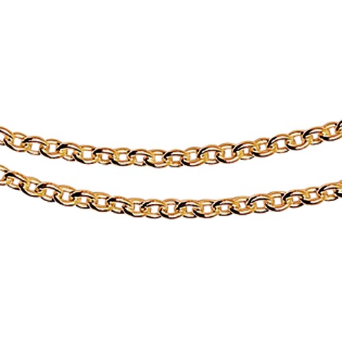 Trace Chain, 333G, 1.60 mm, 50 cm - 1 piece