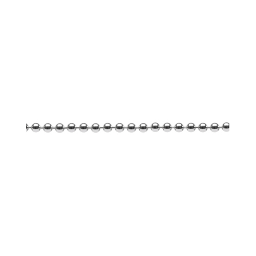 Ball Chain, 925Ag, 3.0 mm, 40 cm - 1 piece