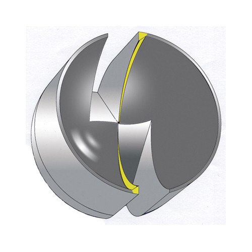 Busch WS-Twincut-Hohlbohrer, Fig. 411T, ø 1,5 mm - 1 Stück