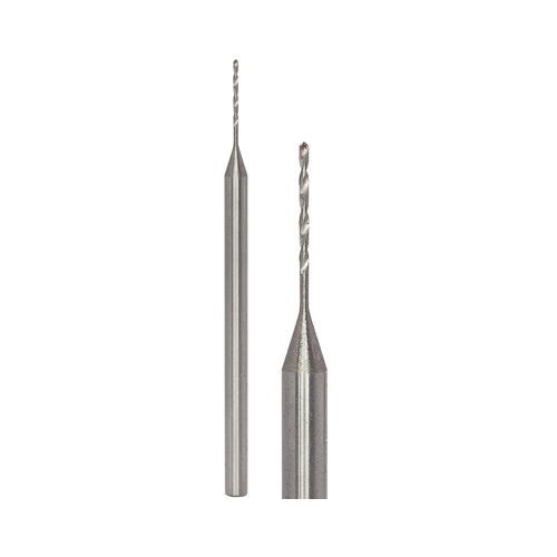 HSS Twist Drill, ø 0.5 mm - 3 pieces