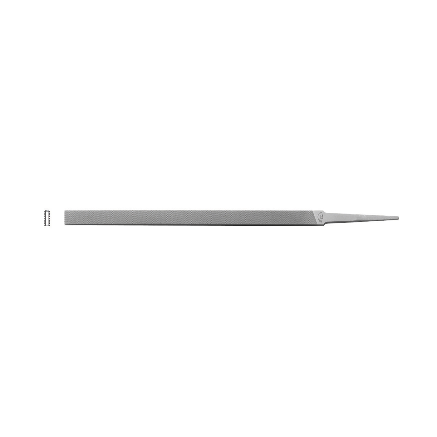 Precision Pillar File, Narrow, Cut 3 - 1 piece