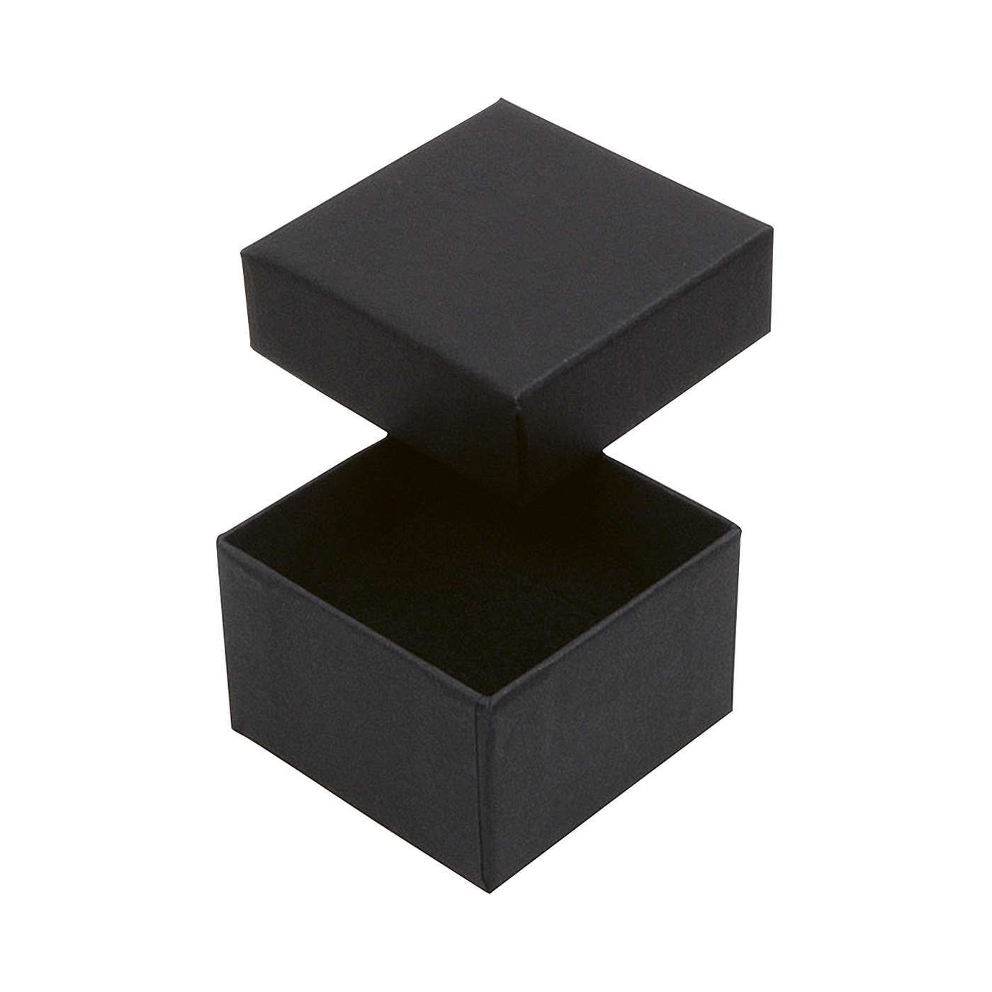 Jewellery Packaging "Eco", Black, 65 x 65 x 25 mm - 1 piece