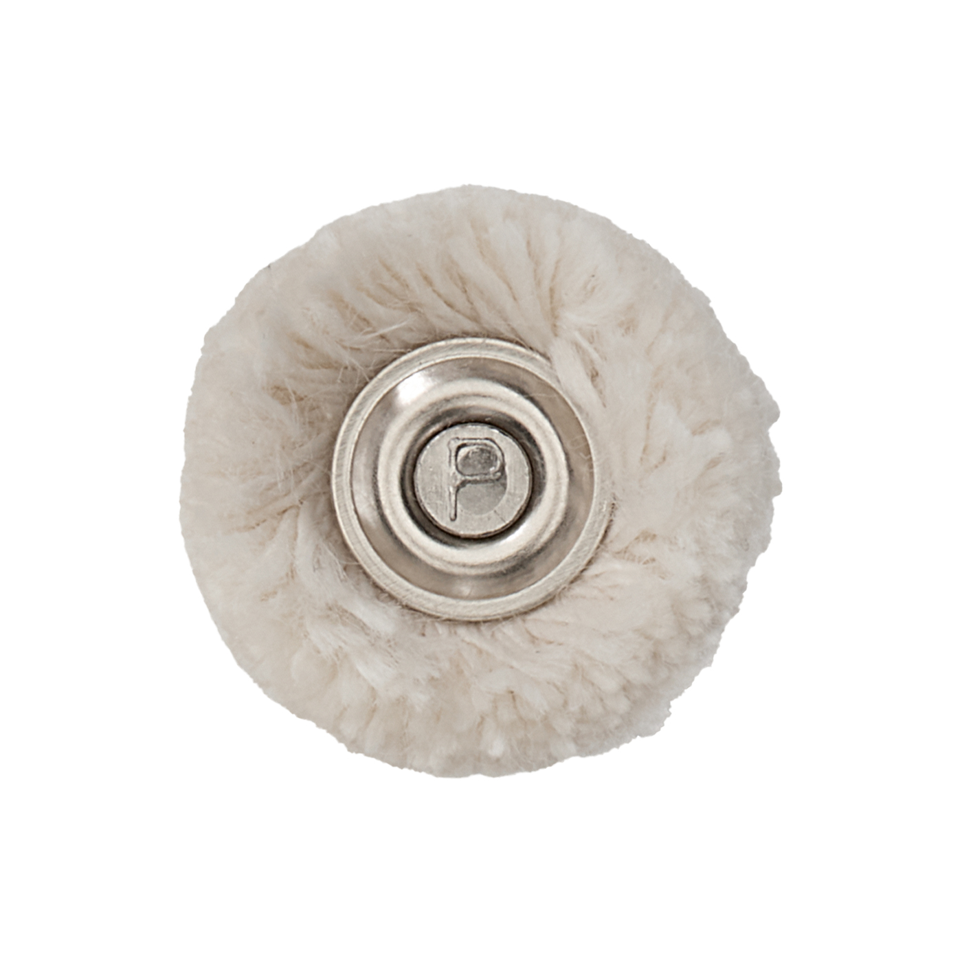 Polirapid polishing buffs, cotton yarn, double, white, ø21mm - 6 pieces