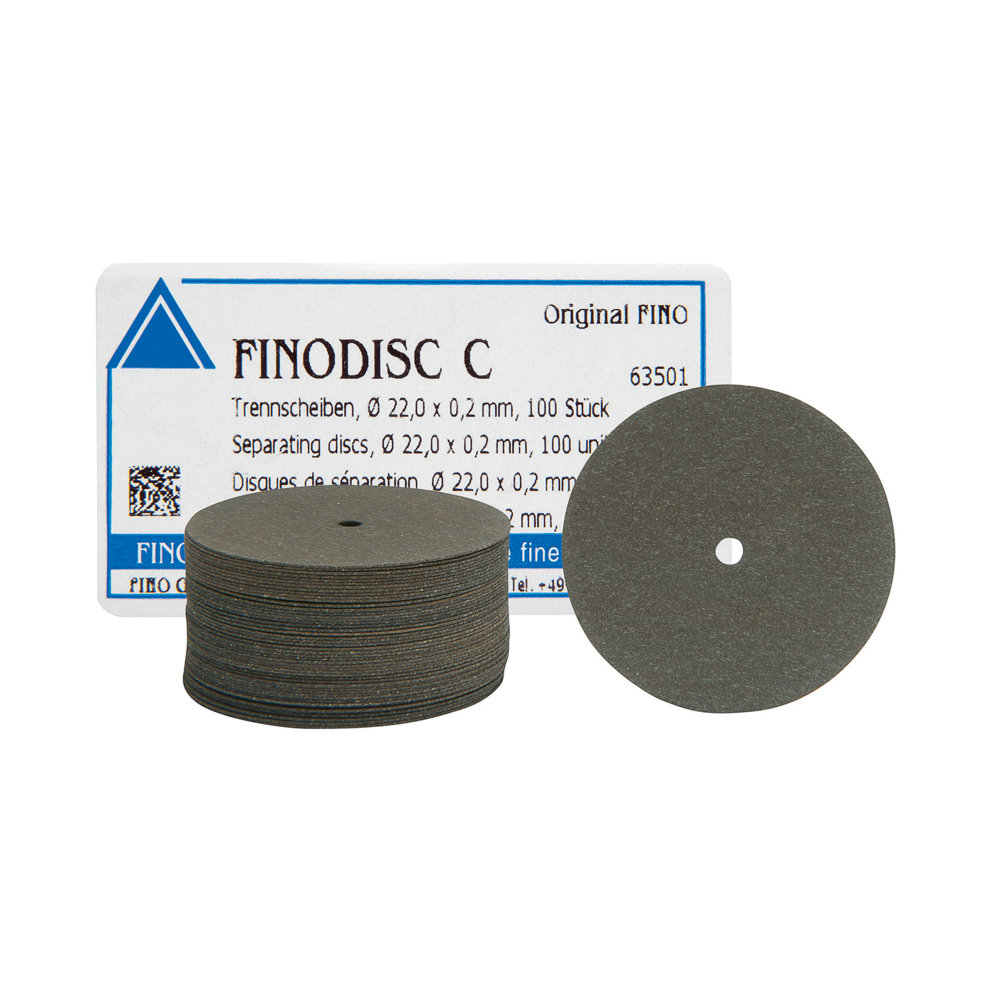 FINODISC C Separating Discs, ø 22 x 0.2 mm - 100 pieces