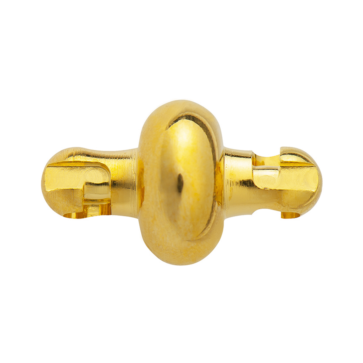 Adapter Key, Stainless Steel Gold-Plated, ø 6 x 10 mm - 1 piece