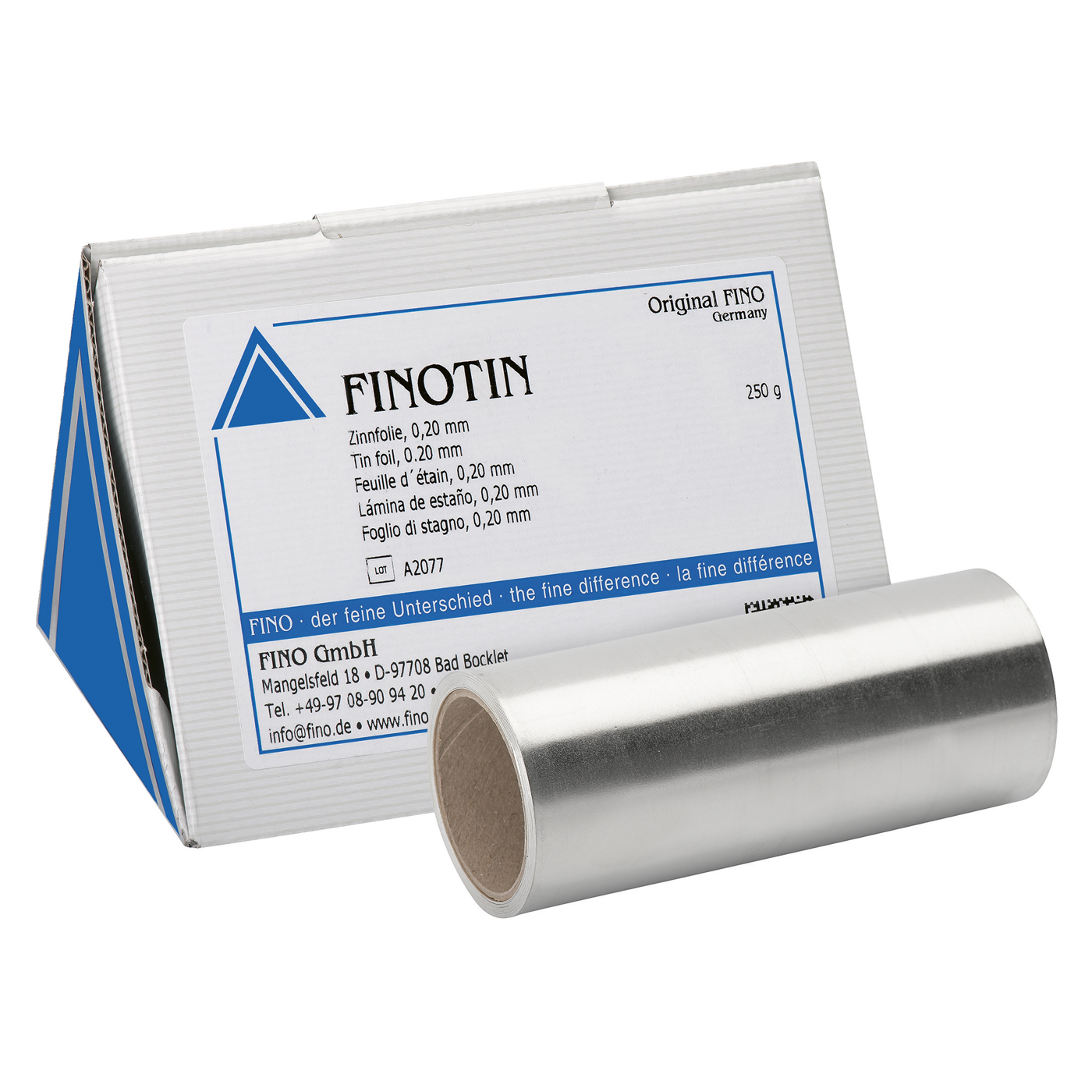 FINOTIN Zinnfolie, 0,20 mm - 250 g