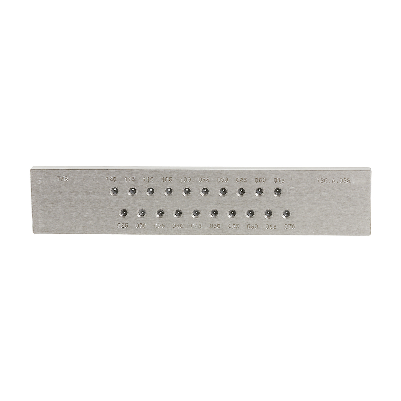 Draw Plate, Round, 20 Holes, 1.25 - 2.20 mm - 1 piece