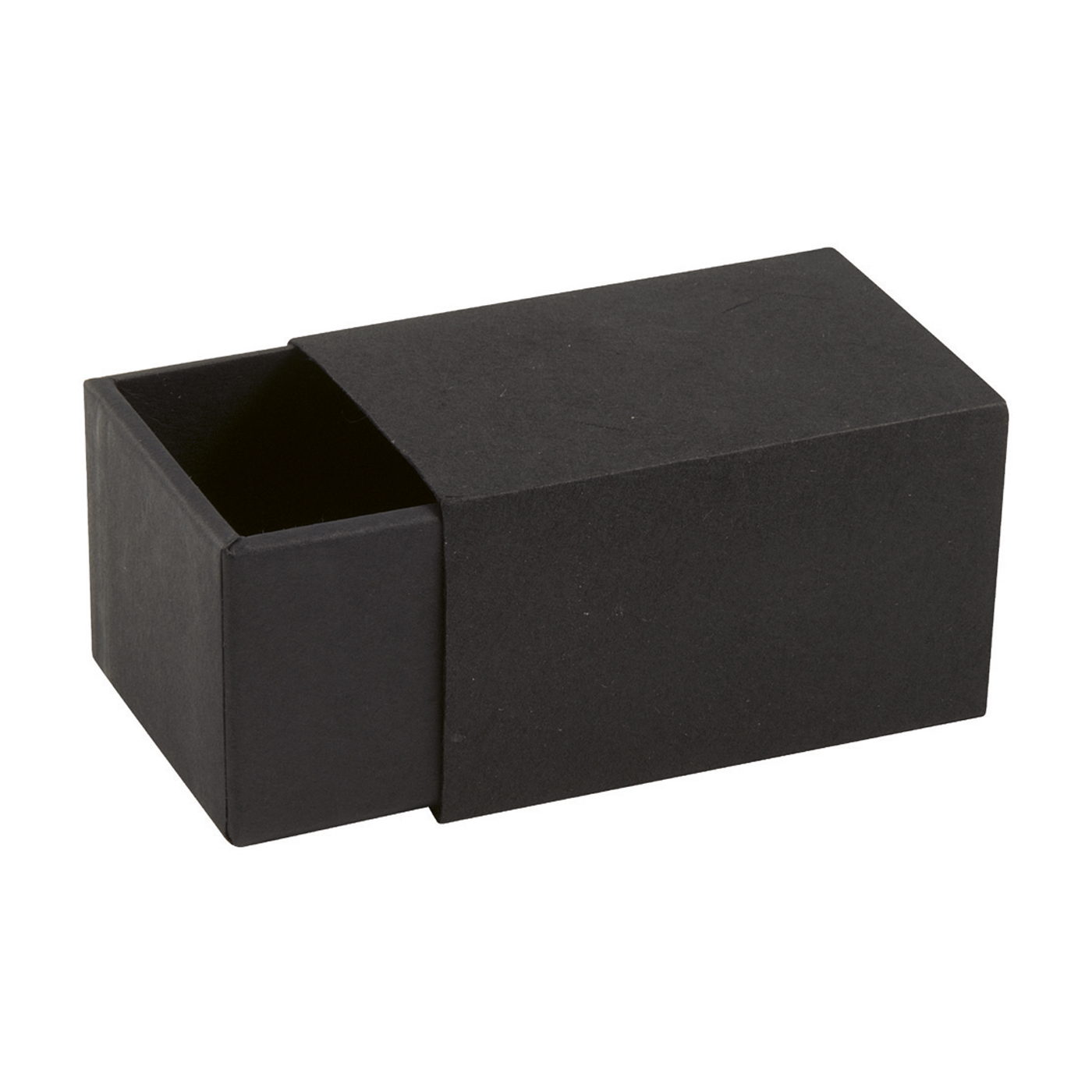 PICA-Design Schmucketui "Quadrabox", schwarz, 65 x 45 x 33 mm - 1 Stück