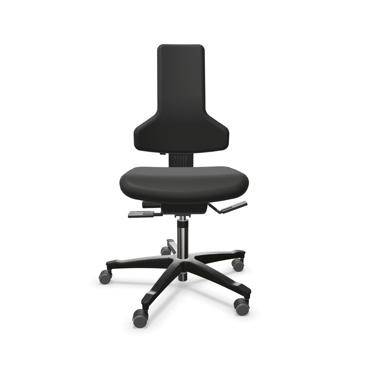 Tec profile Swivel Chair, AB, Artificial Leather Black - 1 piece