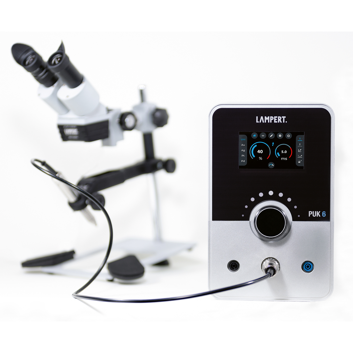 Lampert Puk 6 Feinschweißgerät, mit SM 6 Schweißmikroskop - 1 Stück