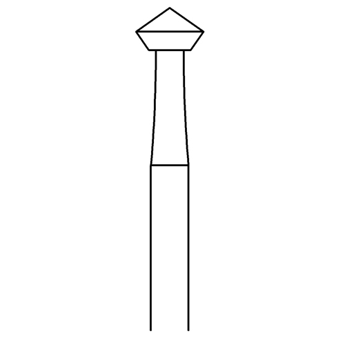 Double Bevel Milling Cutter, Fig. 414, 90°, ø 4.2 mm - 1 piece