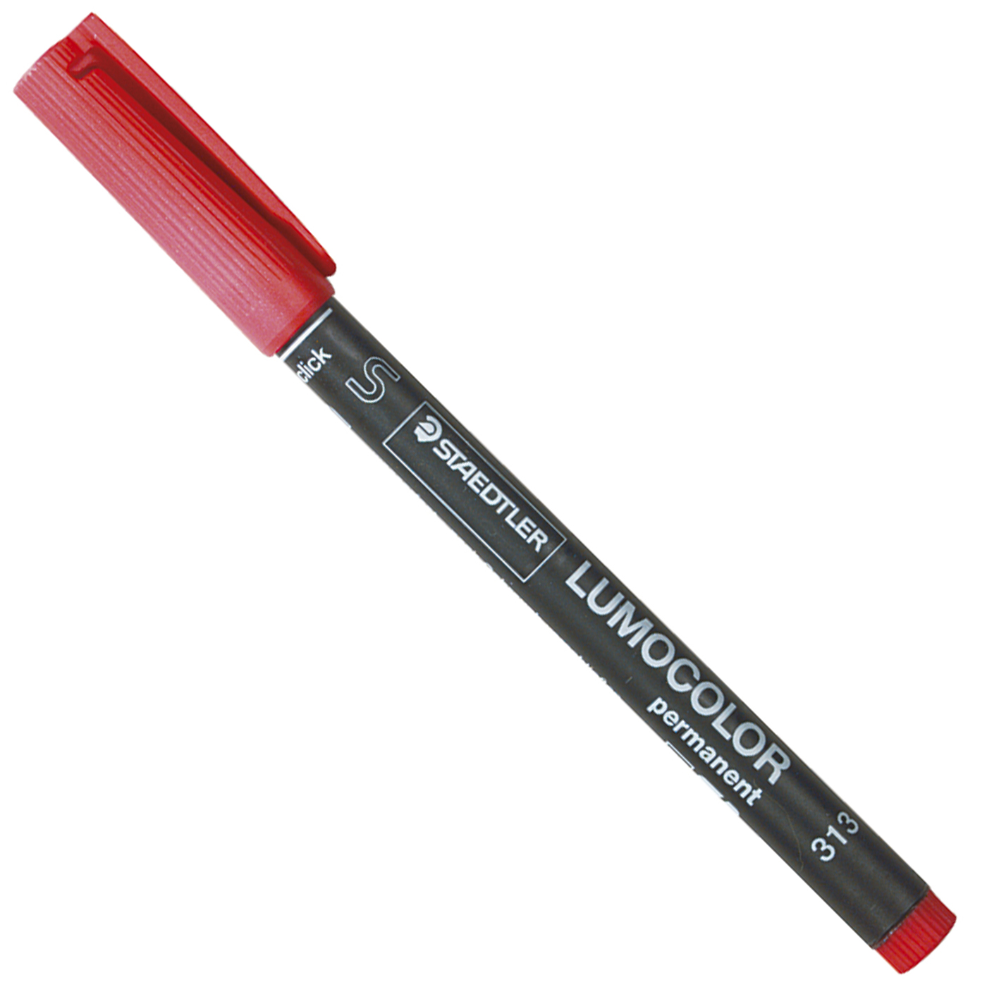 Lumocolor permanent pen 313 Marker, Superfine, Red - 1 piece