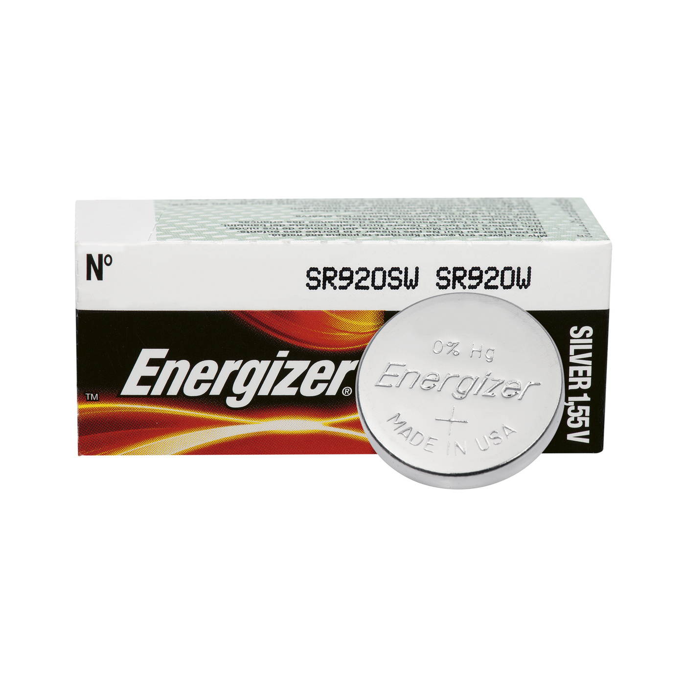 Energizer Uhrenbatterien 391/381, MD, ø 11,6 x 2,05 mm - 10 Stück