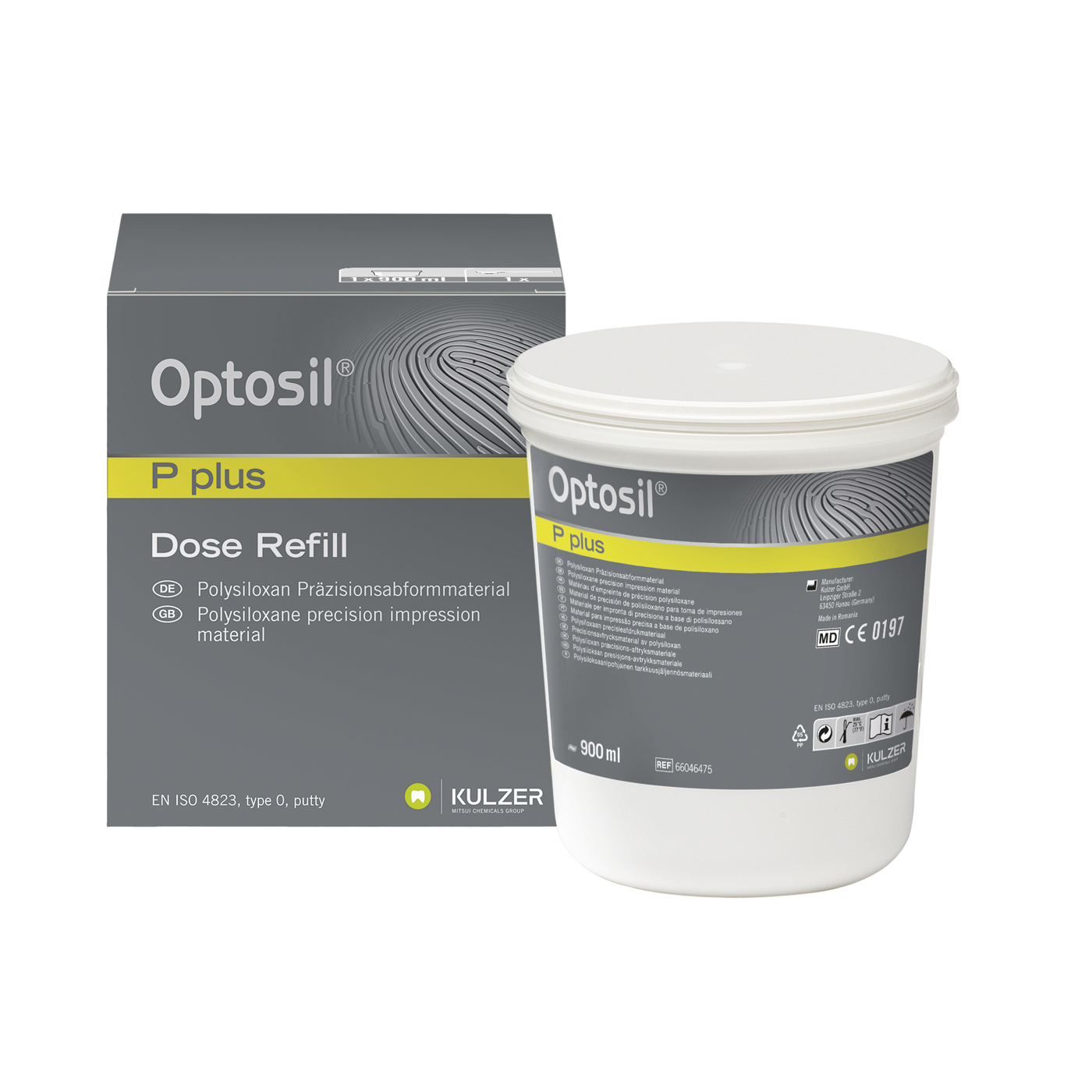 Kulzer Optosil P plus Abformmaterial - 900 ml