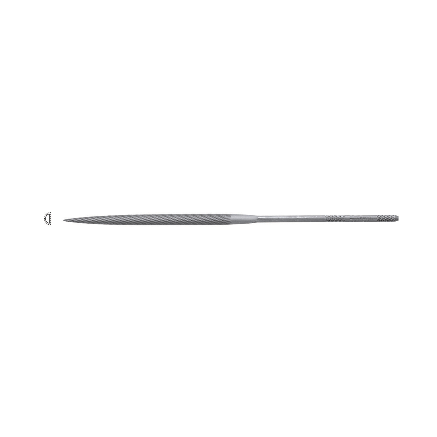 Needle File, Half-Round, Cut 5 - 1 piece