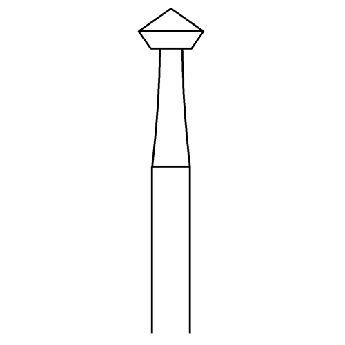 Double Bevel Milling Cutter, Fig. 414, 90°, ø 4.0 mm - 1 piece