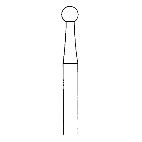 Round Milling Cutter, Fig. 1. ø 2.5 mm - 1 piece