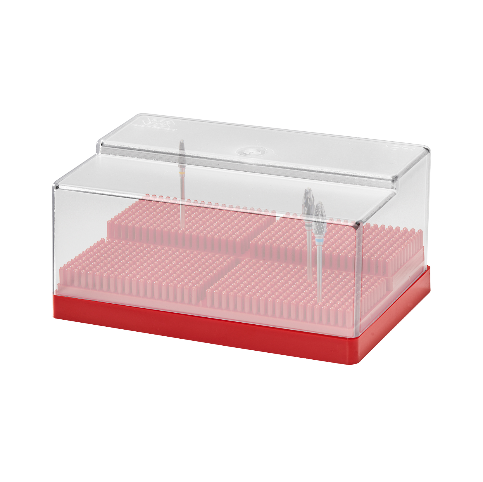 FINO Bur Stand, Red - 1 piece