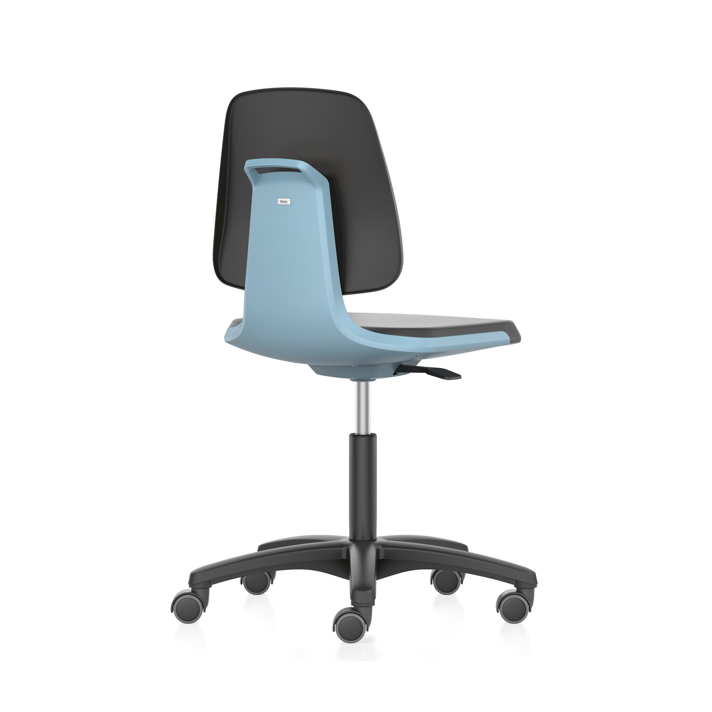 Labsit Swivel Chair, Blue/Black - 1 piece