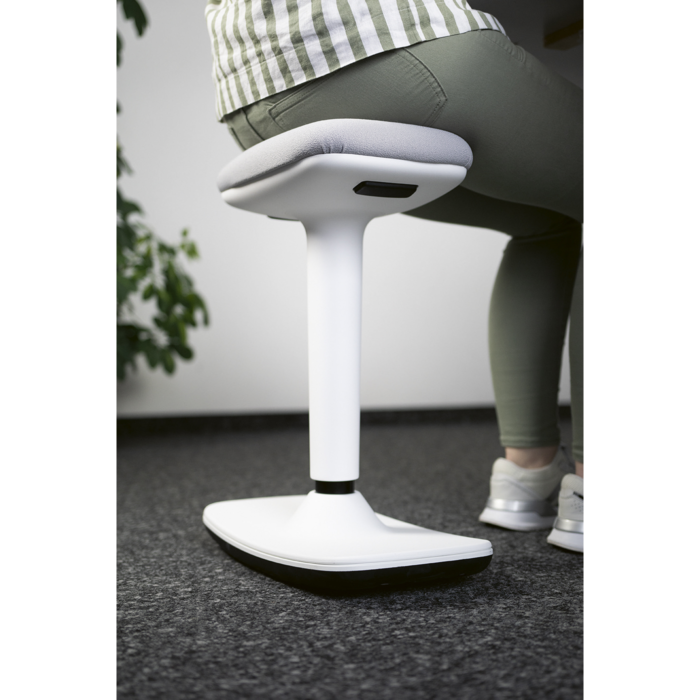 FINOSWING Stool, white - 1 piece