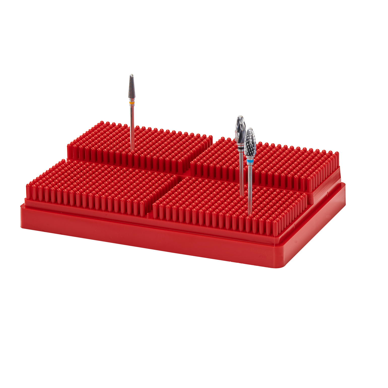 FINO Bur Stand, Red - 1 piece