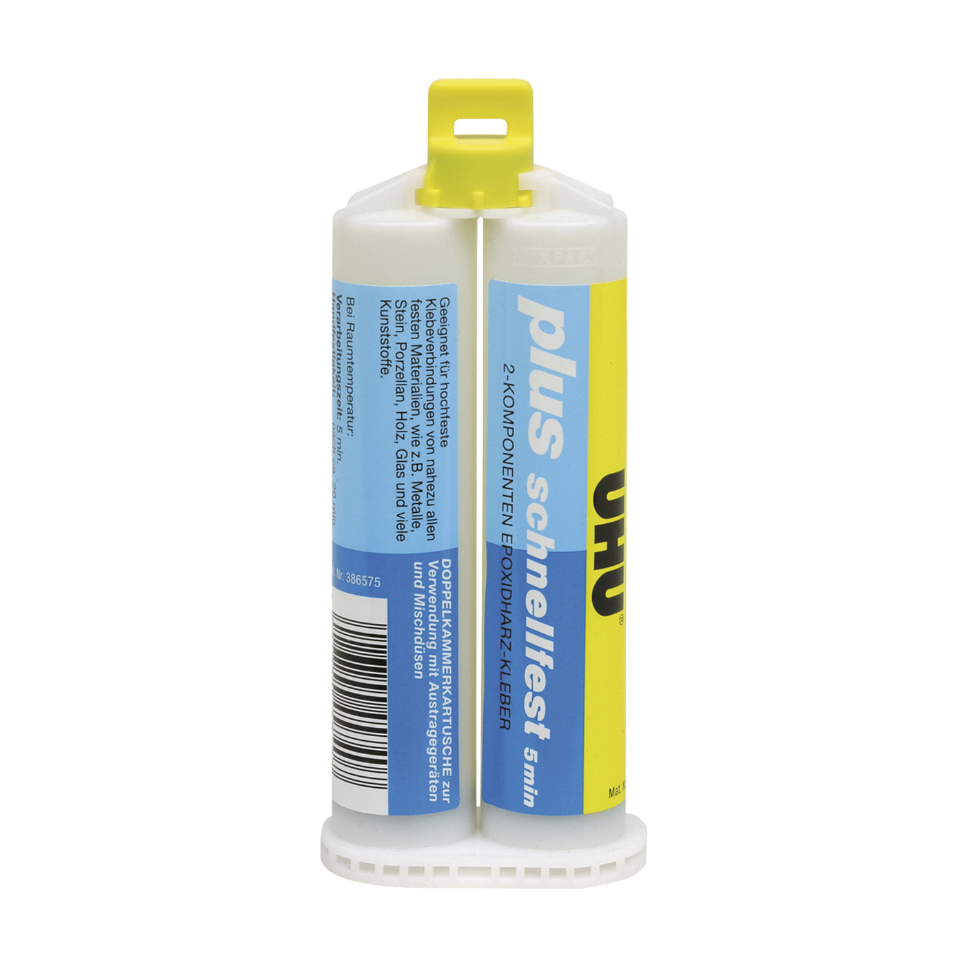 UHU plus schnellfest 2-Komponenten-Epoxidharzkleber, 50 ml - 50 ml