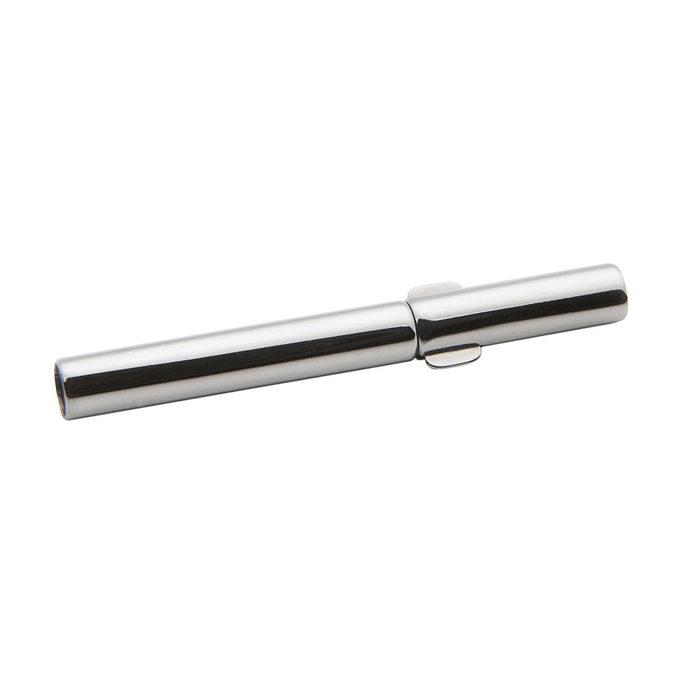 Double Clip Clasp, Stainless Steel, ø 2.0 x 1.7 mm - 1 piece