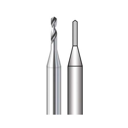 TC Twist Drill, Fig. 4205S, ø 0.7 mm - 2 pieces