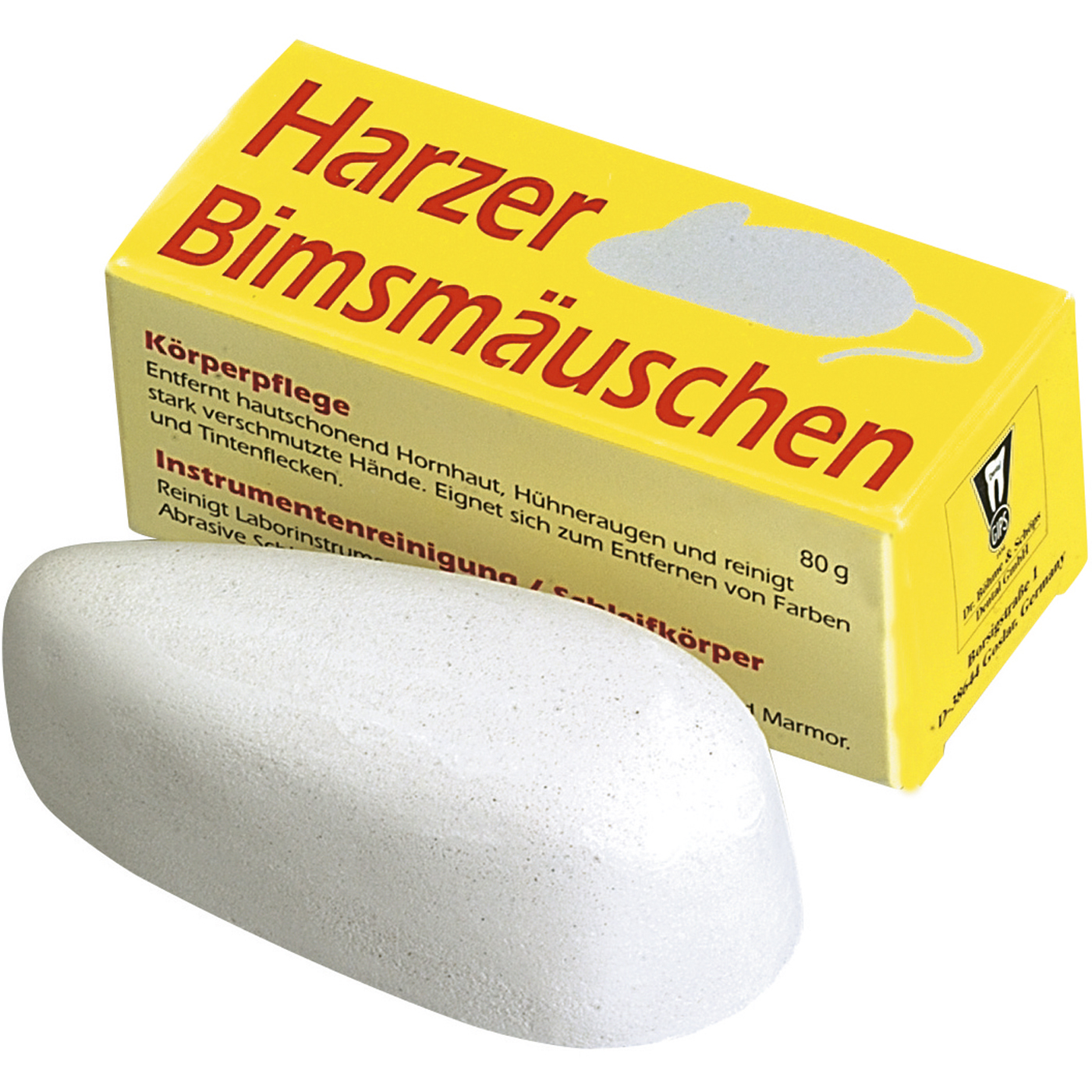 Harzer Bimsmäuschen - 1 Stück