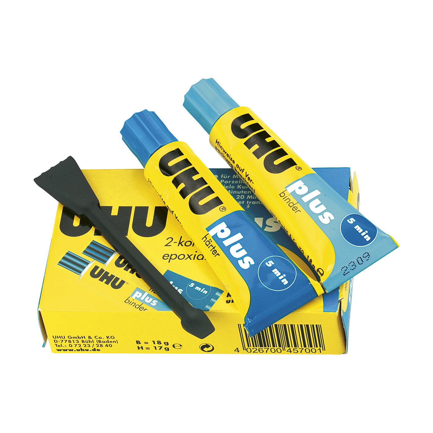 UHU plus schnellfest 2-Component Epoxy Resin Glue - 35 g