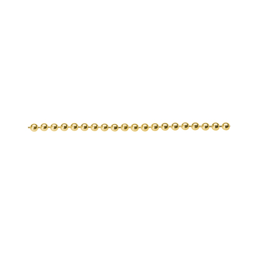 Ball Chain, 585G, 1.5 mm, 40 cm - 1 piece